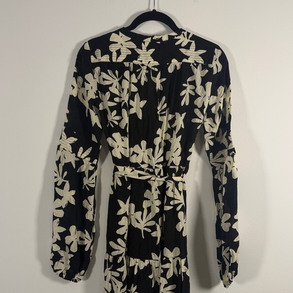 NWOT Lemlem Sea Floral Long Sleeve Shirtdress - Picture 11 of 16